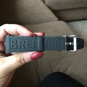 Breitling silicone watch band